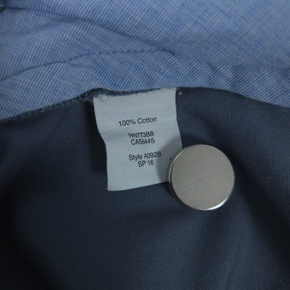 J Crew Sutton Slim Fit Chino Pants 34x32 Blue Twill Cotton - Picture 10 of 10